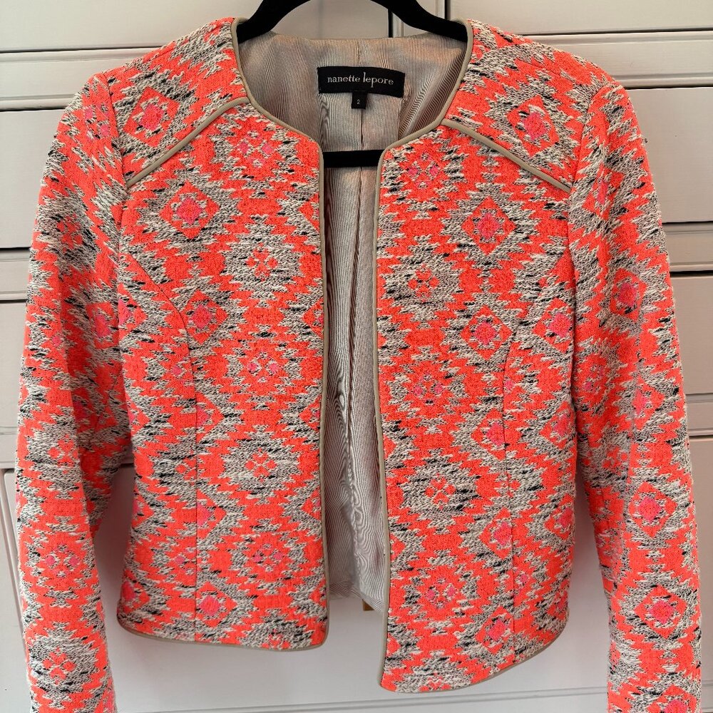 Nanette Lepore Great Plains Jacket (Size 2)